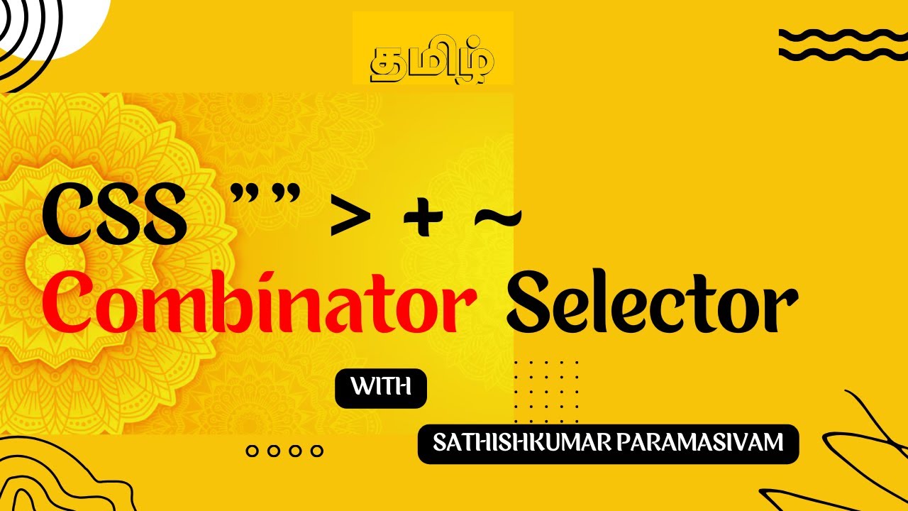 CSS Combinators selectors - YouTube