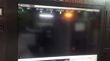 #programmation mazatrol // tournage extérieur et intérieur et perçage