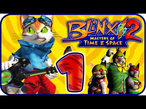 Blinx 2: Masters of Time & Space Walkthrough Part 1 (XBOX)