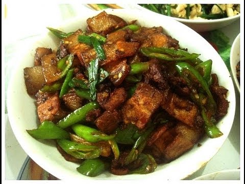 Chinese Sichuan Twice Cooked Pork Belly China Memo Com Youtube