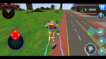 Bull Robot Transform: Car Transformer Shooting Games - Android Gameplay