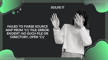 Failed to parse source map from 