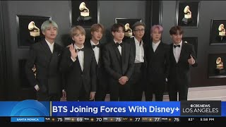 BTS is joining forces with Disney+