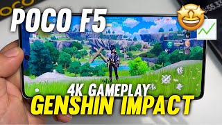 Pruebo Genshin Impact en POCO F5 - 30 min Gameplay 4K