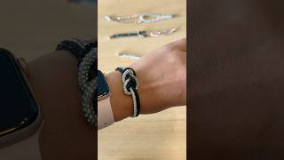 Macrame with Lena 💎Sailor knot Rhinestone bracelet 💎 Strass Armband 💎 браслет из стразового шнура