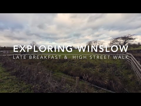 Let's explore Winslow | Late Breakfast Vibes + High Street Exploring