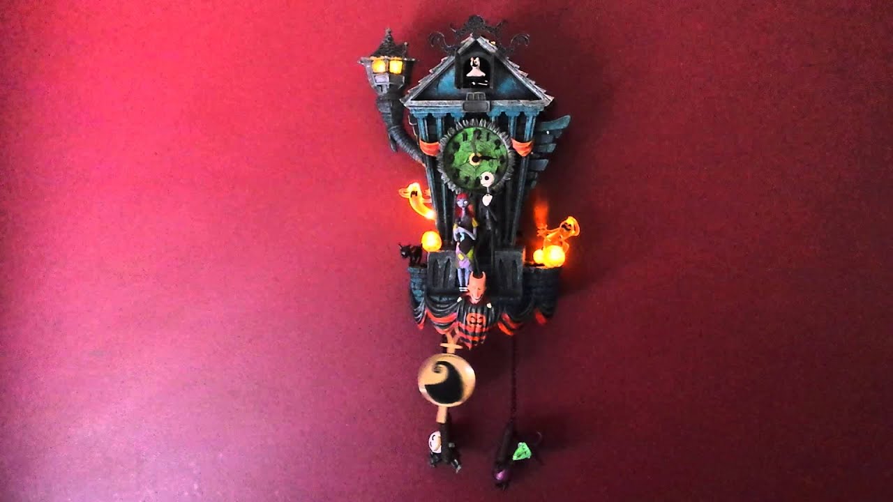 Nightmare Before Christmas Cuckoo Clock YouTube