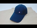 老帽 配色英文刺繡棒球帽【NHA10】 product youtube thumbnail