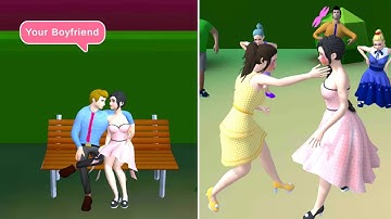 Girl Runner 3D 👩👠 All Level Gameplay Android,ios New Update