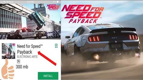 How to Download Need for speed playback in android (300×2) // Android/Pc//HB Tech Reactor
