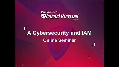 ManageEngine Shield Virtual 2020 - Modern MFA to protect your system, apps & data