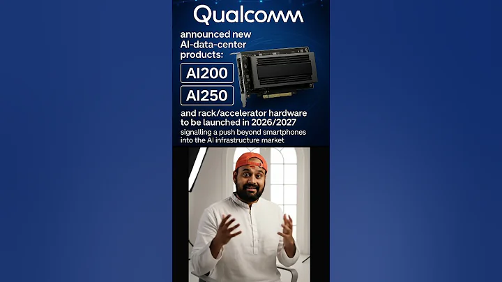 “Qualcomm Enters the AI Data Center Race — Taking On NVIDIA and AMD!”Qualcomm unveils its new AI200