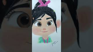 Desenhando Vanellope Do Desenho Detona Ralph Disney