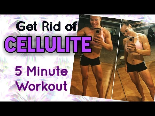 Get Rid of Cellulite! 5 Minute Exercise Routine to Lose Leg Fat