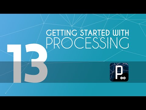 Processing tutorial - 13 - Getters for dx and dy in Processing