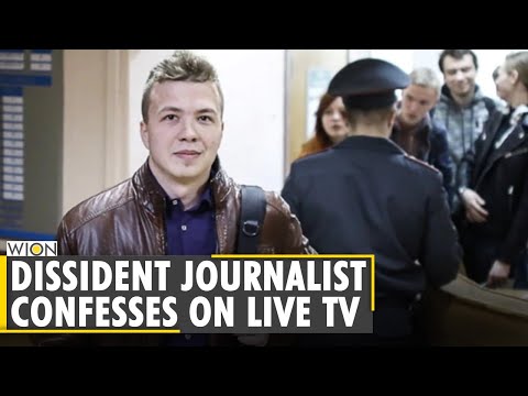 Belarus TV broadcasts tearful interview with detained activist Roman Protasevich | WION World News