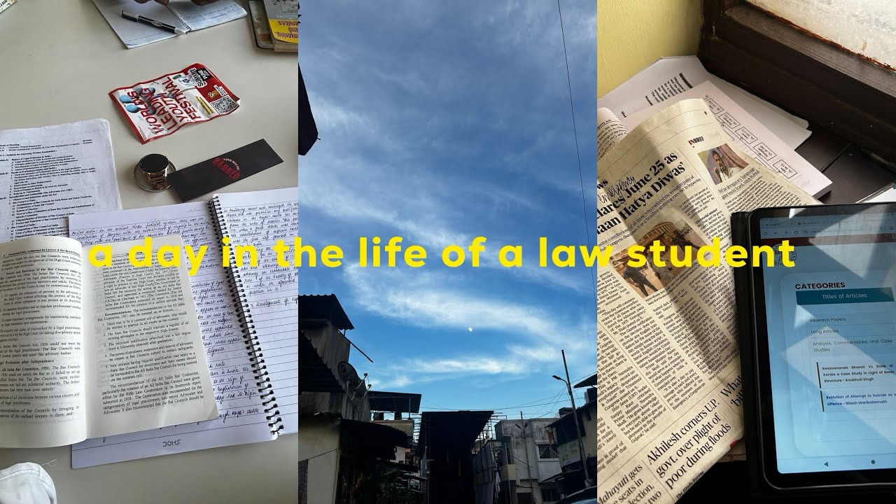 a day in the life of a law student (real edition) - YouTube