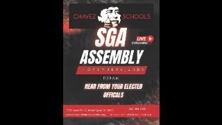 Student Government Association (SGA) Induction Assembly