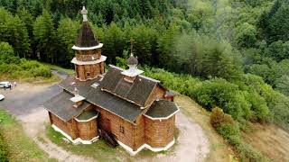 La petite église orthodoxe Russe de Sylvanès (Aveyron)