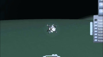 Using the Ice Lakes Of Minmus as a Runway To Land