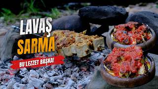 Közde Lavaş Sarma 🔥 Fire - Grilled Lavash Rolls