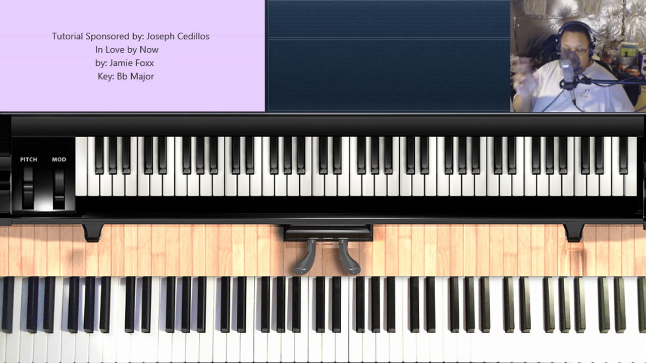 In Love by Now (by Jamie Foxx) Piano Tutorial YouTube