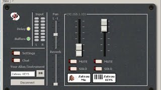 musicians JAM ONLINE together with JAMULUS - advanced setup
