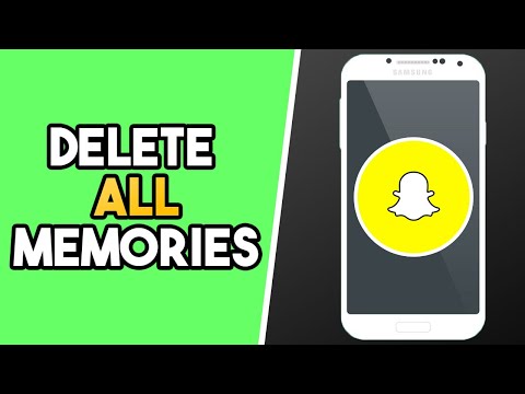 How to Delete Snapchat Memories all at Once (EASY!)