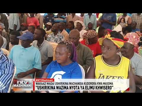 Kakamega Shule Ya Msingi Ya Emungabo Yahama Madarasa Yake Yaliyojaa Maji Sakafuni 