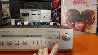 Vintage Marantz SR225 Entry level Stereo Receiver. DEMO.