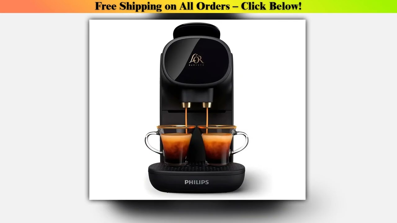 Philips l'or black barist l'or capsule coffee maker double automatic load Wholesale Best Quality