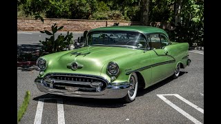 1955 Oldsmobile 98 Custom Coupe Test Drive At Laguna Clic Cars