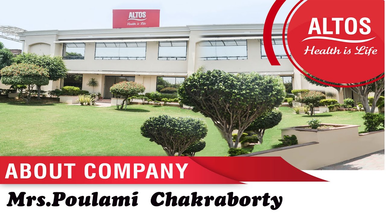ALTOS COMPANY PROFILE BY ALTOS Crown Ambassador Mrs.Poulami Chakraborty