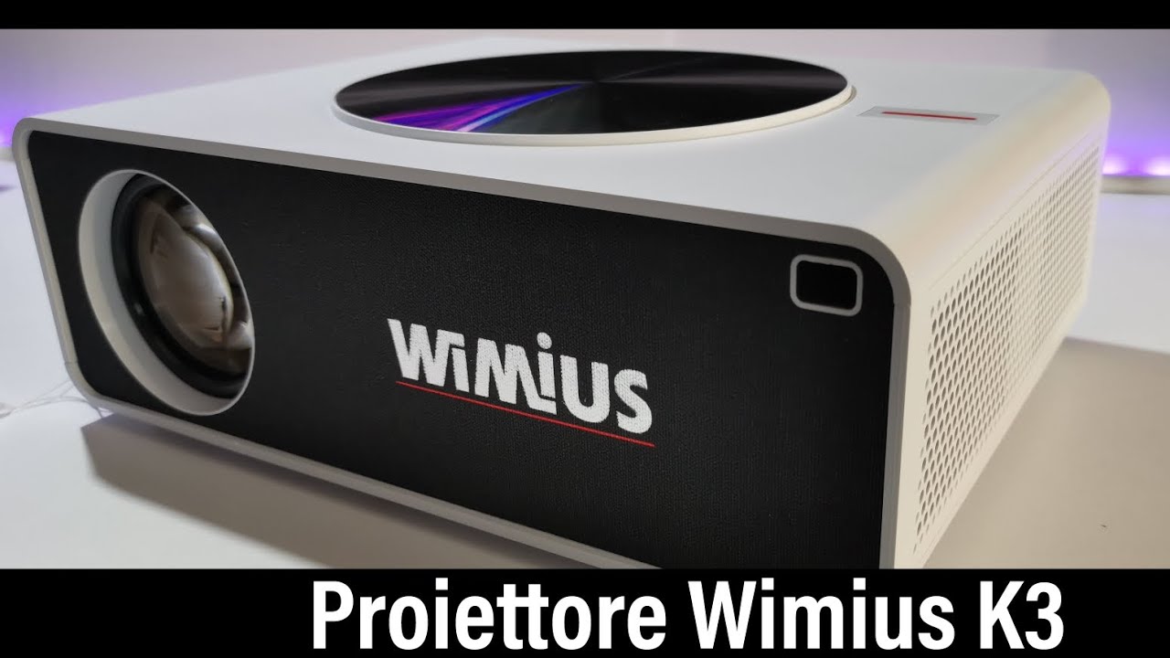 Wimius K3 Unboxing del proiettore