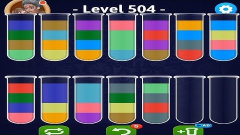 Colour sort level 504
