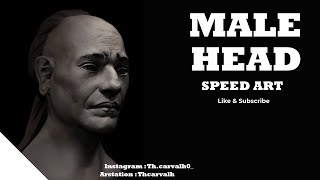 Zbrush Speed Sculpt - Male Head