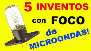 5 Inventos Con Un Foco De Microondas!