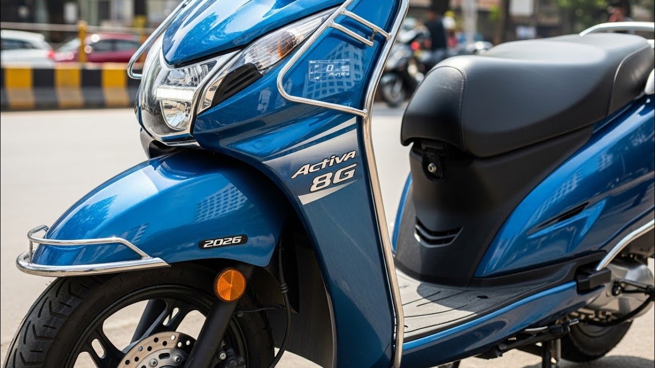 Honda Activa 8G 2026 New Model | Design Upgrade Shock 😲
