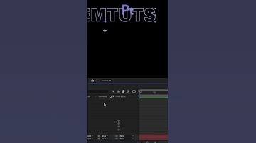 Stroke Text Reveal After Effects Tutorial