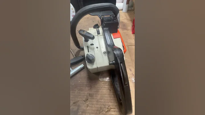 Vintage Stihl 020avp chainsaw #chainsawrescue