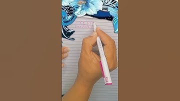 Manage write with bubble letters #calligraphy #shorts #youtube