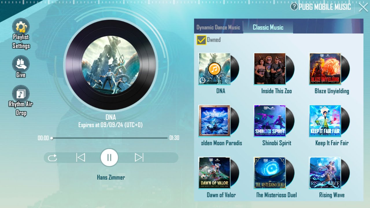 DNA Theme Music PUBG Mobile
