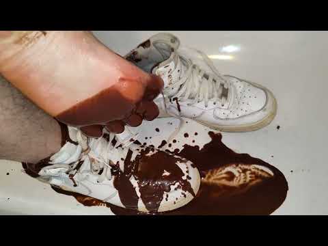 Rob's Nike Air Force 1 in chocolate