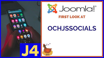 First Look at ochJSsocials for Joomla  - 👀 WMW 211