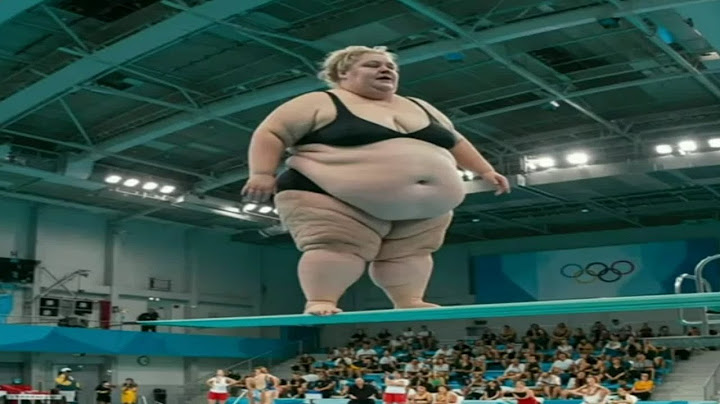 Fat Woman In The Olympic Games
