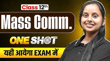 NIOS Class 12th Mass Communication Most Important Questions with Solutions | Pass 100% | NO Fail