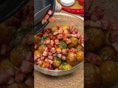 ЛУЧШАЯ молодая картошка! Попробуй не захлебнутся слюной! #рецепты #еда #food #shorts