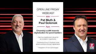 Celebrity EPLAN Open Line Friday - Choosing a path towards digitalization for panel builders Wealth