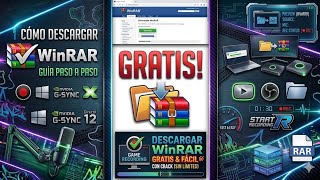 Cómo Descargar e Instalar WinRAR Full 2026 (64/32 bits) | Guía Paso a Paso en Español