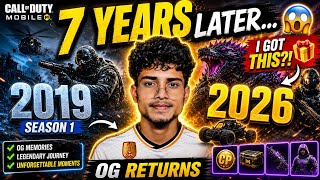 I Opened Call of Duty: Mobile After 7 Years 😱 | Season 1 Player Rewards?!